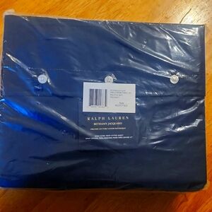 Ralph Lauren Navy Fitted Sheet
